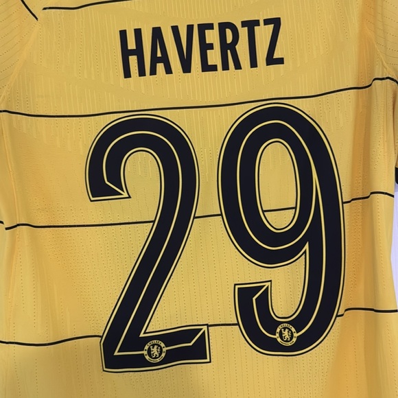 Chelsea 2021/22 Away Match Jersey Kai Havertz Size Medium Nike Authentic - Picture 3 of 7